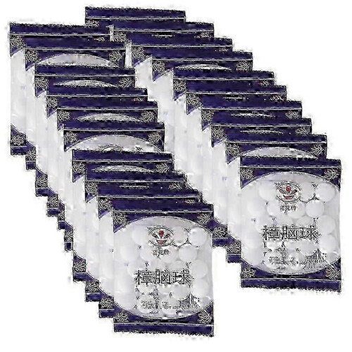 (20packs) Παλιομοδίτικη μπάλα σκόρου μπάλα εντόμων τουαλέτα αποσμητι