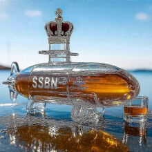 (Submarine B) Ντεκάντερ ουίσκι 350ml για μπουκάλι σε σχήμα κουκουβάγια