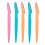 (5pcs, Mix Color) Ξυράφι φρυδιών Jikaix 5/10 τεμαχίων με προστατευτικό κάλυμμα πο 1