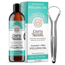 (1pcs) Cocomint Oil Pulling Munskölj Uppnå långvarig fräsch andedräkt för morgonen