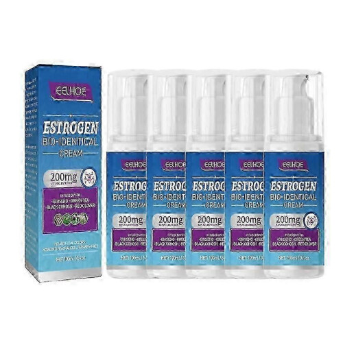 (5PCS) 1-5x Οιστρογόνα Βιο-πανομοιότυπη Κρέμα 100ml Φυσική Κρέμα Ανα