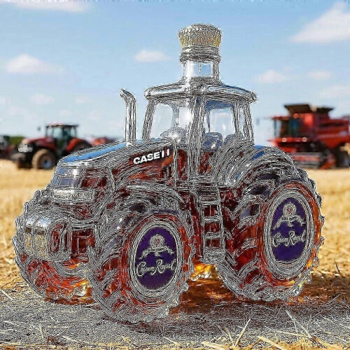 (Tractor B) Σετ καράφας από ποτήρι ουίσκι, δώρο για μπαρ με θέμα το Halloween με 2 ποτήρια