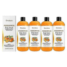 (4PCS) 25-2026+1-5x Persimmon Body Wash do kontroli zapachu ciała - Oczyszczające mydło dezodorujące do eliminowania