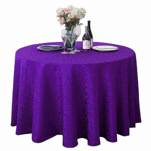 (Purple) Ανθεκτικό τραπεζομάντιλο από πολυεστέρα για χρήση στην κ