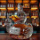 (Duck C) Ντεκάντερ ουίσκι 350ml για μπουκάλι σε σχήμα κουκουβάγια 1