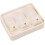 (Beige) Silikonform för DIY-prank-formade isbitar i form av buttpluggar 1