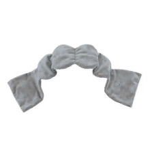(grey) Gravity slaapmasker met voorgevormde glazen kralen, verduisterend, voor op reis, thuis en meditatie.