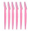 (5pcs, Pink) Ξυράφι φρυδιών Jikaix 5/10 τεμαχίων με προστατευτικό κάλυμμα πο 1