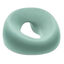 (Green) Lettino da massaggio portatile, cuscino per il viso con tecnologia di raffreddamento, base antiscivolo,