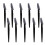 (10 pcs, Black) Ξυράφι φρυδιών Jikaix 5/10 τεμαχίων με προστατευτικό κάλυμμα πο 1