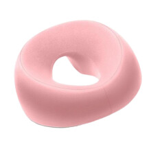 (Pink) Lettino da massaggio portatile, cuscino per il viso con tecnologia di raffreddamento, base antiscivolo,