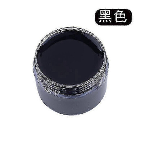 (Black) Κρέμα βαφής και επισκευής δέρματος, αποκαταστατικό χρώμ