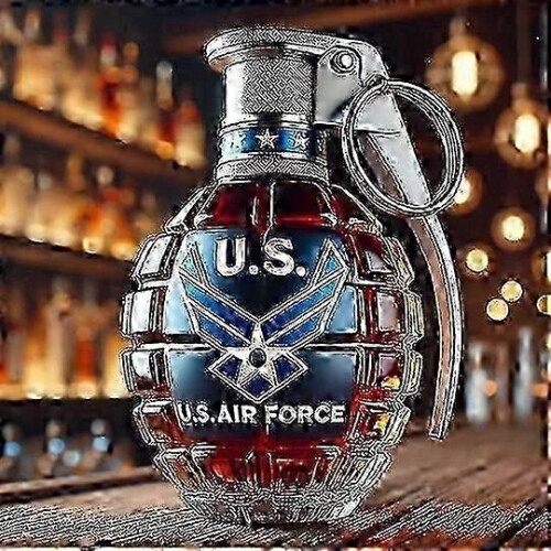 (Grenade E) Suitable For 350ml Whiskey Decanter Bald Eagle, Dachshund, Owl, Shaped Bottle, Eagle Shaped |