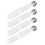 (White) Quick Strawberry Huller And Watermelon Baller Double Function Tool With Comfort Handle For Efficient 1