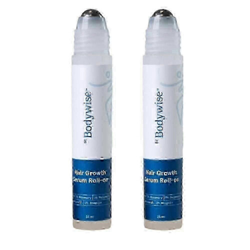 (2pcs) Be Bodywise Ορός Ανάπτυξης Μαλλιών Roll-on - 3% Δεντρολίβανο, 3% Red
