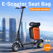 MANKEEL Siège multifonctionnel pour scooter électrique, avec sac de rangement 10L en EVA, 59x29x22 cm