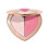 (PINK) Παλέτα ρουζ Dual Heart 2 σε 1 με φυσικό ντεγκραντέ χρώμα για τ 1