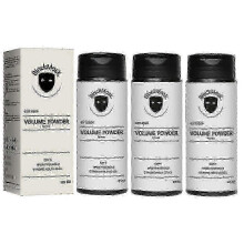 (3pcs) Puder do stylizacji włosów BlackMask zapewniający natychmiastową objętość i teksturę, idealny do łatwych