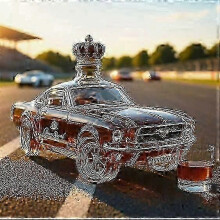 (Sports Car B) Κατάλληλο για καράφα ουίσκι 350ml φαλακρός αετός, είδος γ