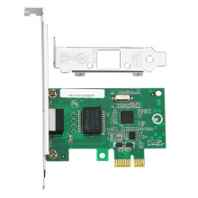 210AT Single Port Wired Gigabit Ethernet Server Adapter for I210-T1 Chip PCIe X1 RJ45 PXE Startup Boot Server Desktop