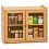 Bamboo Bread Bin Box Kitchen Countertop Storage 8