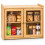 Bamboo Bread Bin Box Kitchen Countertop Storage 1