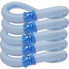 KRAIDO conjunto de 5 mangueiras de limpeza para piscina, 1 metro, azul, compatível com Zodiac X7 T3 T5 MX6 MX8