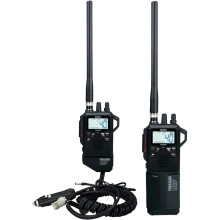 Uniden Radio CB de Emergência Portátil, 40 Canais, Modo FM, Alertas NOAA, 4W