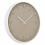 Beige Wall Clock w/ White Aluminium Rim 1