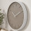 Beige Wall Clock w/ White Aluminium Rim 5