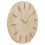30cm Wall Clock in Travertine Effect w/ Gold Hands 8