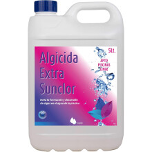 SUNCLOR Algicida para piscina, 5 litros, livre de sulfato de cobre