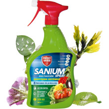 Sanium Spray, inseticida sistémico, 800 ml, proteção contra pulgões e cochonilha, resistente à chuva
