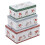 Set of 3 Christmas Gnome Nesting Biscuit Tins 1