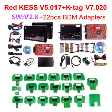 Kess ECU Chip Programmierer, Ktag 4LED Master Online-Version, für Auto, LKW und Traktor, 22 Stück