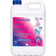 Aquapool Cloro Choque Líquido Hipoclorito Sódico 15% 6 kg, Clarificante de Ação Rápida para Piscinas