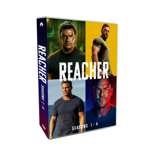 Reacher Season 1-4 Collection Box Set 9DVD