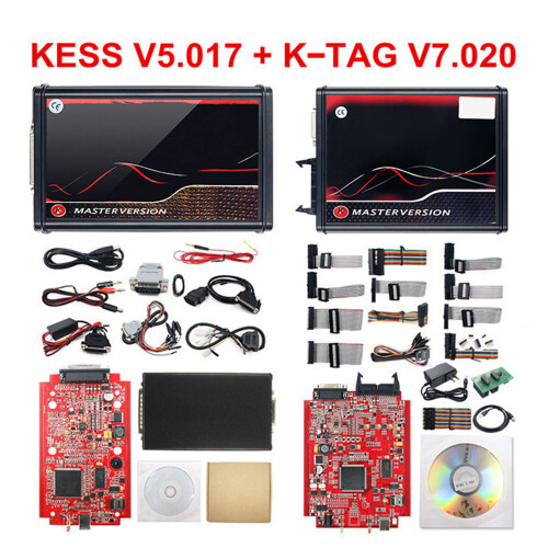 Kess V2 ECU Chip Programmierer, Online-Version, Rot, für Auto, LKW und Traktor