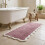 Homescapes Scalloped Bath Mat Runner 100% Cotton, 40 x 100 cm 3