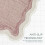 Homescapes Scalloped Bath Mat Runner 100% Cotton, 40 x 100 cm 4