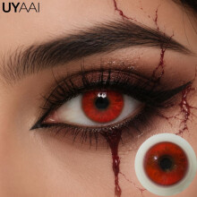 UYAAI lentes de contacto de color, lote de 2 unidades para cosplay y Halloween