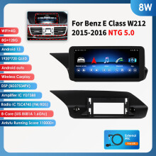 Android Autoradio 2din, Carplay, 8G 128G 5.0, Acht Kerne, für Mercedes Benz W212 E-Klasse