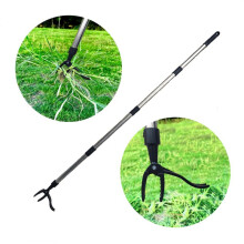 (Four-pack) Manual Stand-Up Weed Puller Tool, Garden Weeding Removal with Root Removal, Detachable Design