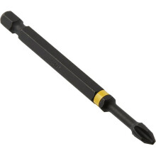Schraubendreher-Bit - Dewalt Schraubendreher-Bit-Dose - DT70567T-QZ - Torsionsbit Ph2, Silber, 85mm, Set mit 2 Teilen