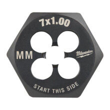 Filiere - Gewindeschneider - Gewindebohrer - 4932500614 - Sechskantfilter Milwaukee M6-1,00 mm