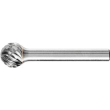 "Fräse auf Stange - PFERD - 21001008 - Wolframcarbid - Kugel Ø 12 mm - Länge 51 mm"