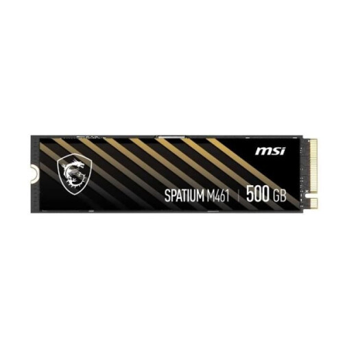 MSI SSD M.2 - MSI - SPATIUM M461 - 500 Go - PCIe 4.0 NVMe - Format M.2 2