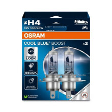 Kit 2 ampolas COOL BLUE BOOST (H4) 12V ECO EMBALAGEM Osram 62193CBB-2HB