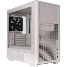 Micro-torenbehuizing - Thermaltake - Retro 260 TG - Staal & gehard glas - mATX / mini-ITX - Voeding onderin