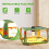 (2pcs, green) Flea Trap Refillable Square Moth Catcher Indoor Pest Control for Home Pets, White 1